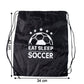 Drawstring Sport Backpack – High-Quality Gym Sack for Men & Women (Large)