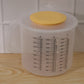 Plastic Measurement Storage Box with Lid – 1 Pc