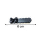 Trendy black bow clip set