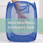 space saving laundry basket
