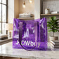 Stylish Transparent Carry Bag with Handle Strap (30x27 Cm)