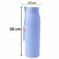 kids reusable glass bottle blue