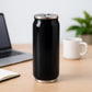 Stainless Steel Can-Shaped Vacuum Flask Built-In Straw 500ml Approx, Tumbler (1 Pc)