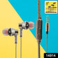 Premium Wired Earphones With Mic - (1 Pc)