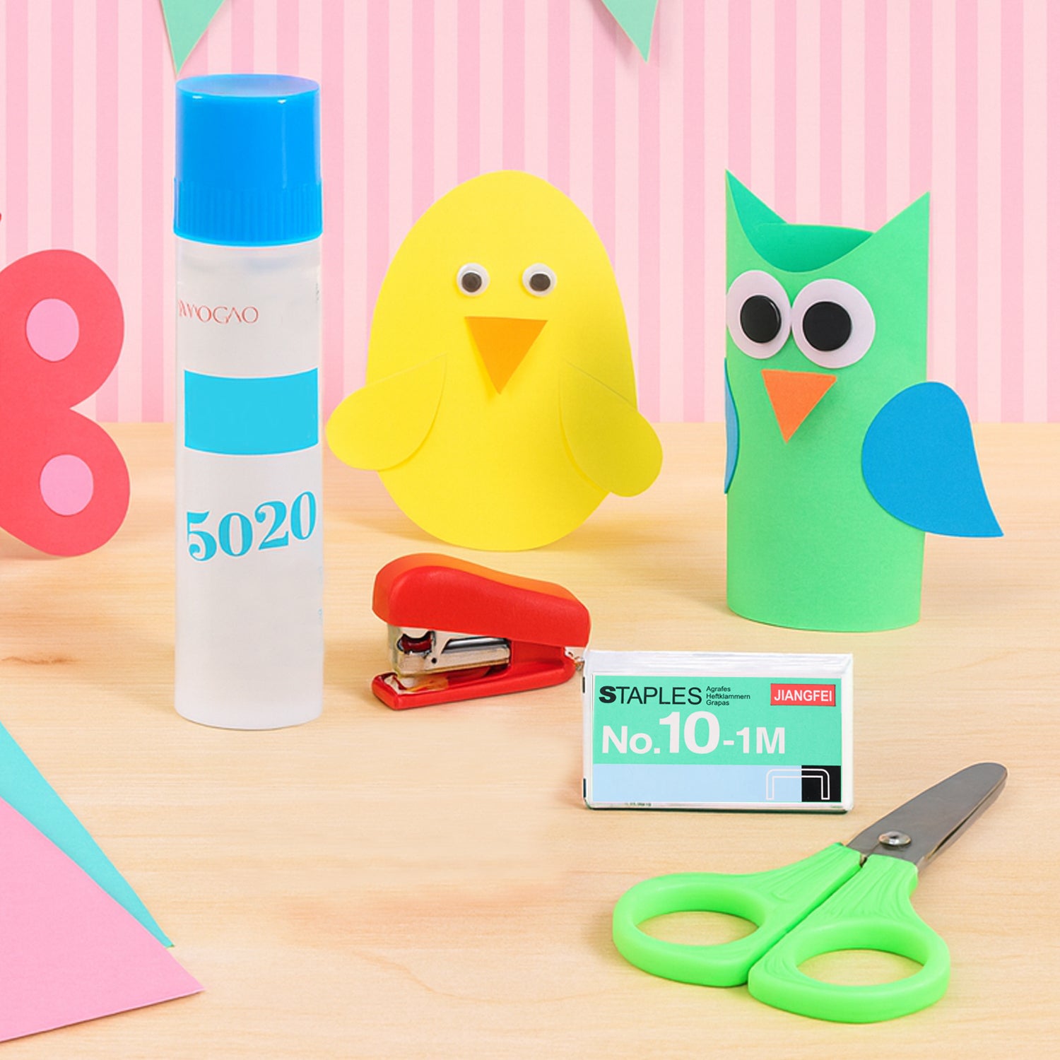 Kids Crafting And Stationery Set  4 Pc Set