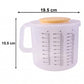 Plastic Measurement Storage Box With Lid  1 Pc