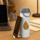 Premium Glass Water Bottle With Mobile Phone Holder (1 Pc 380 Ml)