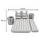Car Air Mattress Bed Set with Inflatable Cushions and Pump -1 Set (Mix Design)