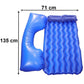 Comfortable Car Air Mattress Bed Set with Inflatable Headrest for Travel Relaxation (1 Set)