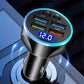  Multi-Port Fast Car Charger 12V 24V 4-USB - alternative angle