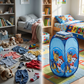 foldable cartoon basket kids