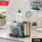 Stainless Steel Sink Caddy Organizer Rack Holder Kitchen Sponge Stand (1 Pc)