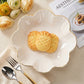 Lotus Flower Decorative Serving Tray Stylish Snack Dry Fruit Platter (1 Pc)