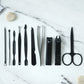 10 In 1 Professional Manicure Pedicure Grooming Kit