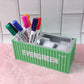 Container-Style Multi-Compartment Desk Organizer (1 Pc)