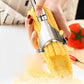 Serrated blade peeler
