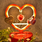 Love heart showpiece full view India