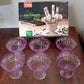 8216 Crystal Plastic Ice-cream Bowl Home  Kitchen Serving Platter Or Dessert Cup For Sundae Sweets Snacks Fruit Pudding Nuts Or Dip Serving Bowls (Crystal Cups Set Of 6)