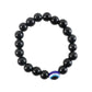Elegant Dual-tone Crystal Beaded Stretch Bracelet (1 Pc)