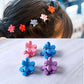 Kids Hair Bands Rubber Bands  Cute Hair Clips In Storage Box (Mix Design  1 Set)