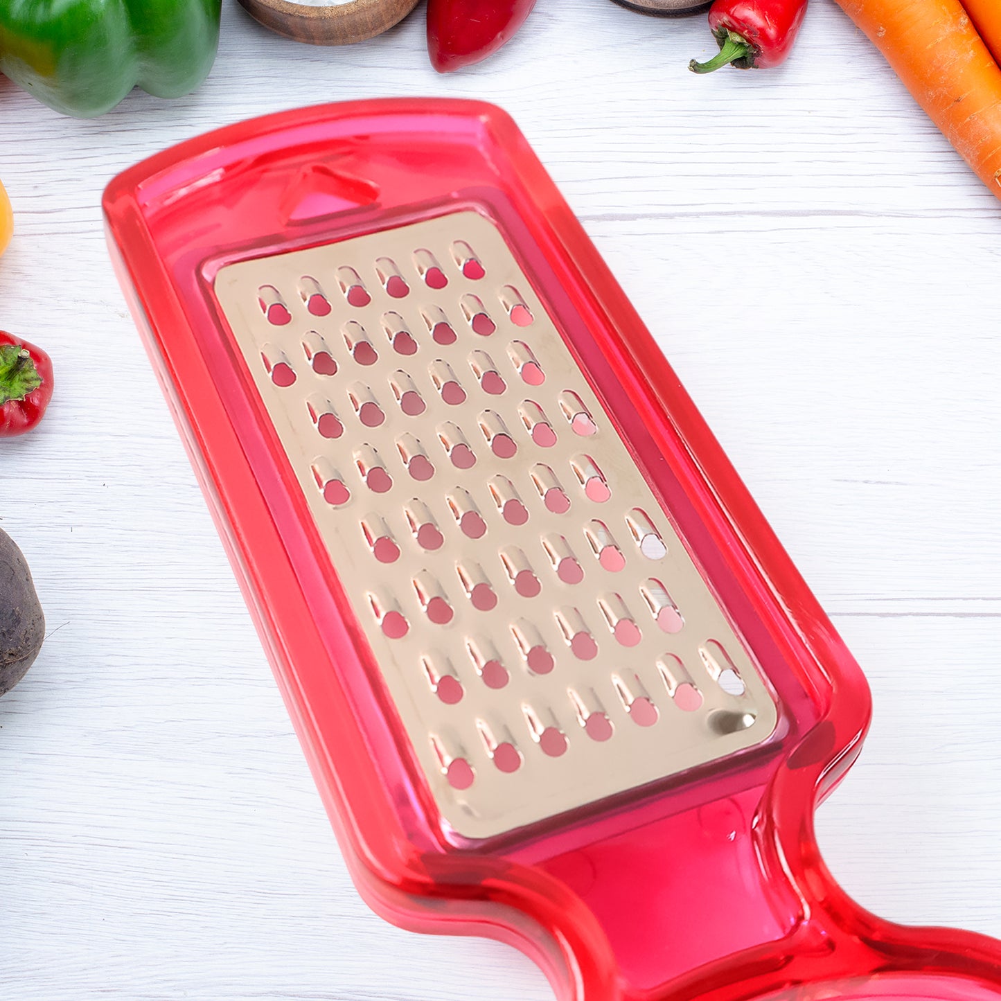 2-in-1 Multifunctional Kitchen Peeler With Grater (1 Pc)