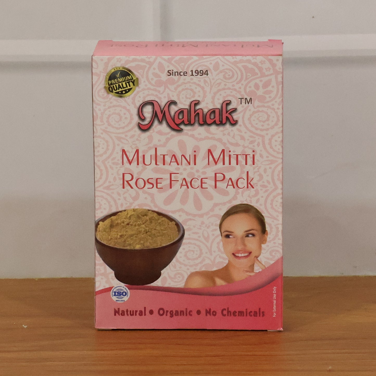 Herbal Multani Mitti  Rose Based Face Pack  80 Gm