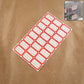 1 Sheets Self-adhesive Label Stickers