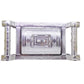 2091 Multipurpose 4 Section Royal Design Silver Storagegift Box