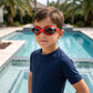 Premium Swimming Goggles With Adjustable Strap (1 Pc)