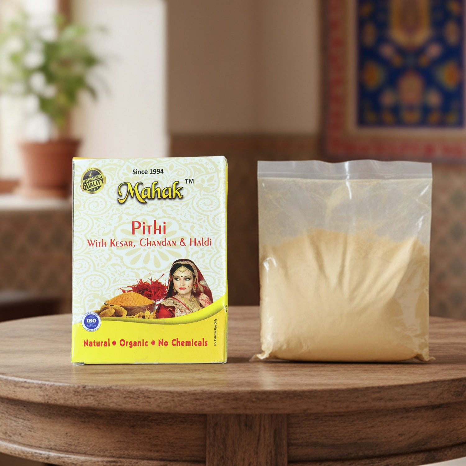 Traditional Face And Body Mahak Pithi  40 Gm