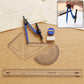 8 In 1 Geometry Stationery Set With Compass Rulers And Drawing Tools Kit (1 Set)
