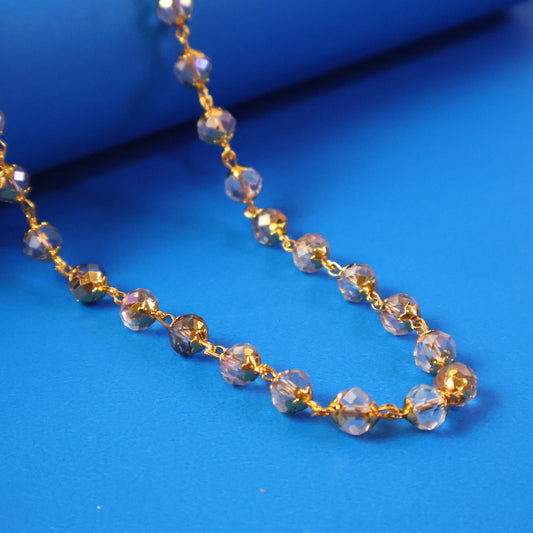 Faceted bead jewelry