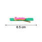 Sweet Text Decorative Hair Clip Set (4 Pc)