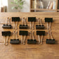 Extra Large Heavy-duty Black Binder Clips Set (41 Mm 12 Pc)