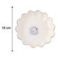 Lotus Flower Decorative Serving Tray Stylish Snack Dry Fruit Platter (1 Pc)