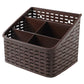 5 Compartment Multipurpose Desk Organizer Basket (1 Pc)