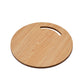 7123 Wooden Round Chopping Board  For Chopping Fruit  Vegetable