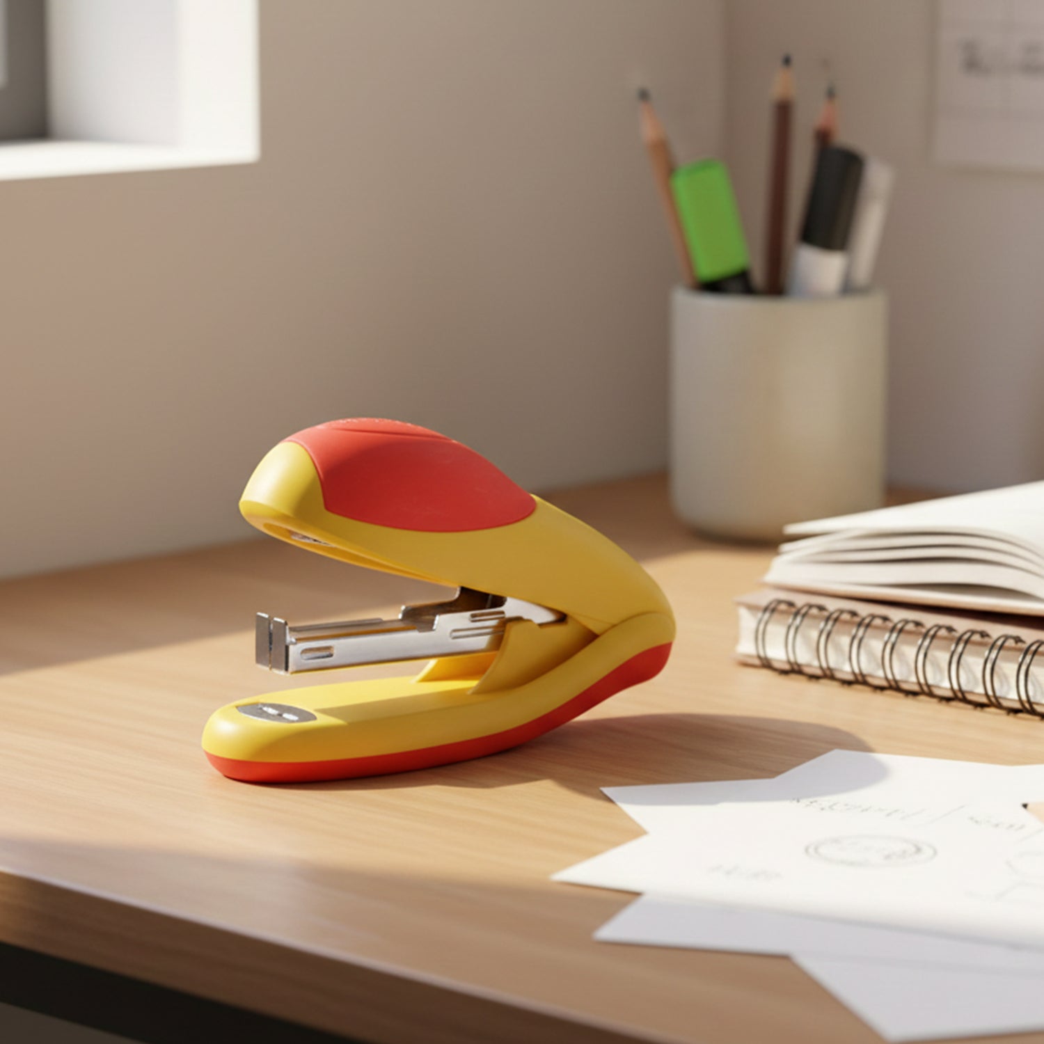 Heavy-duty Desktop Stapler With Staple Pin Set