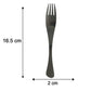4-in-1 Portable Cutlery Set With Pouch Steel Spoon Fork And Chopsticks (1 Set)