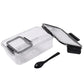 Plastic Kitchen Storage Container Big 800 Ml  Small 250 Ml With Air Seal Lock Lid  Spoon