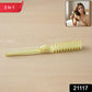 2 In 1 Foldable Hair Comb With Brush (1 Pc)