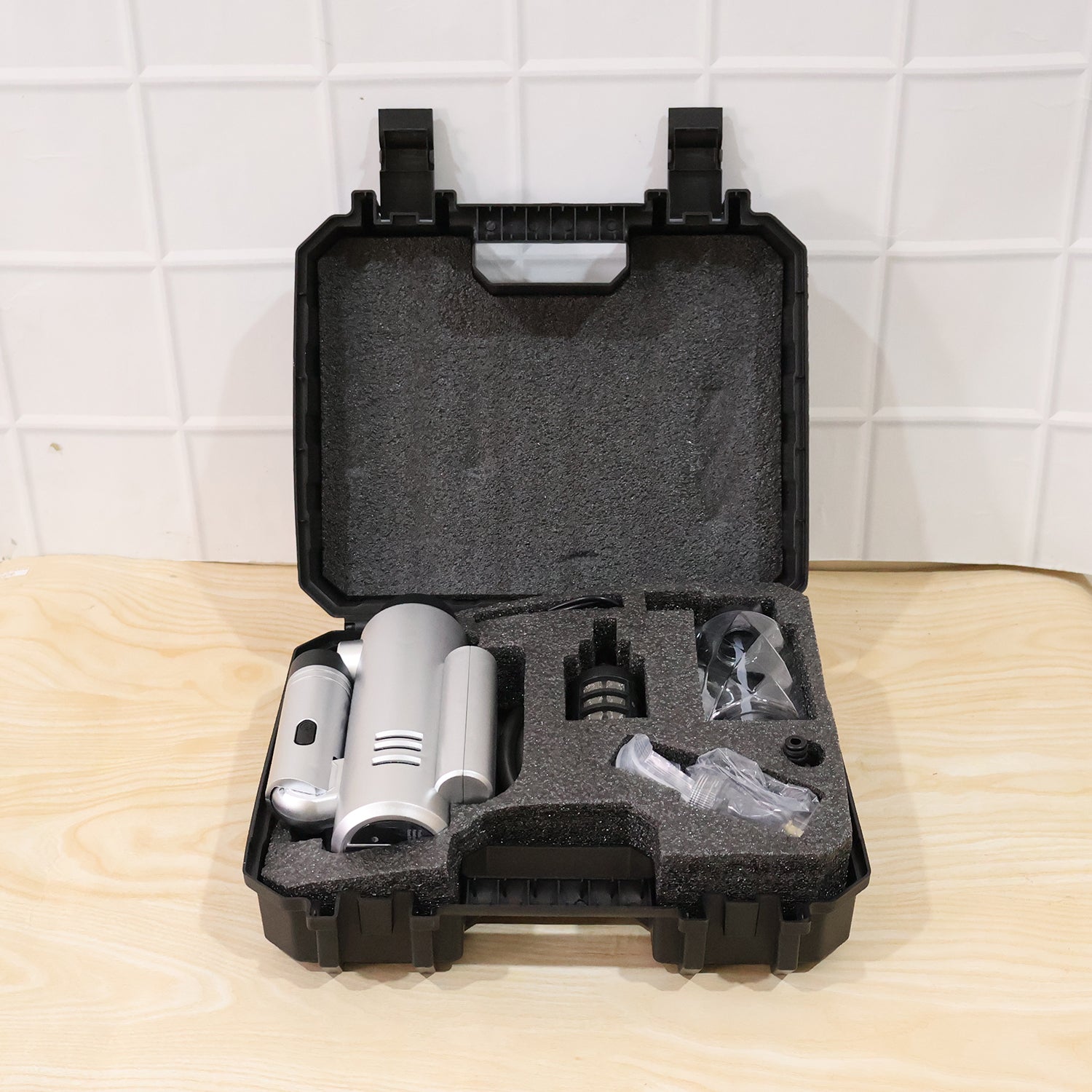 High Pressure Cordless Car Washer Gun Kit  Portable With Hose  Foam