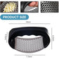 One-piece garlic crusher for everyday use