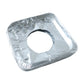 Aluminium Gas Stove Protector Covers (10 Pc, 23x23 cm)