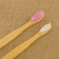 Eco-friendly Natural Bamboo Toothbrush With Medium Bristles (2 Pc)