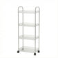4 Layer Multipurpose Storage Trolley With Wheels