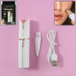 rechargeable facial hair remover set for women