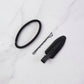 hair clips rubber bands combo set