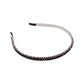 Decorative black metal headband