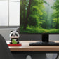 Automatic nodding panda figurine